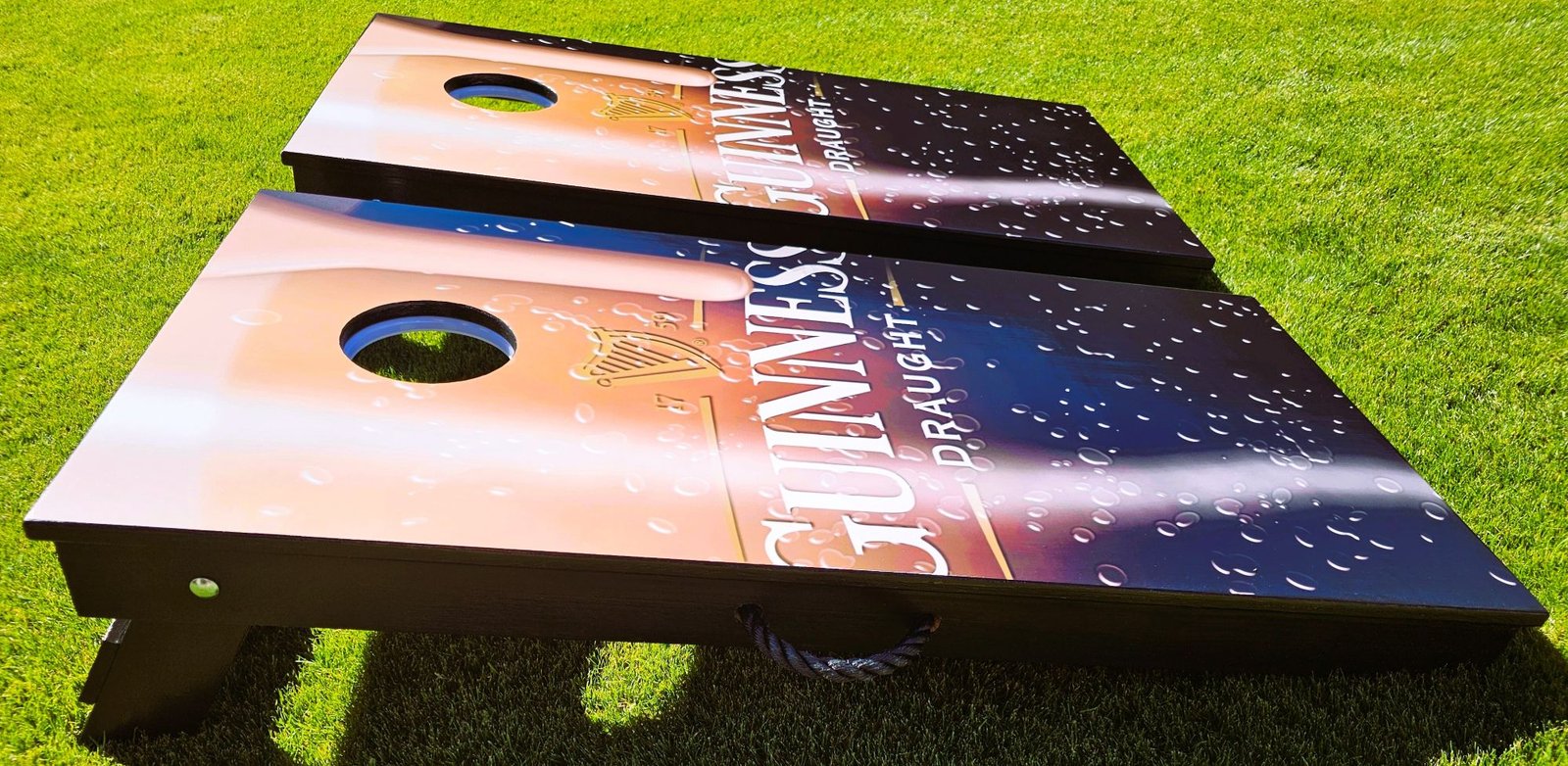 The Perfect Pour Cornhole Boards
